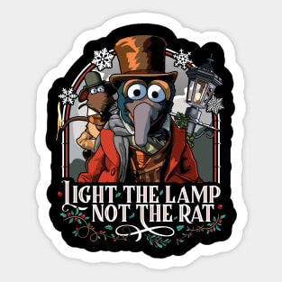 Muppet Christmas Carol - Gonzo & Rizzo Sticker